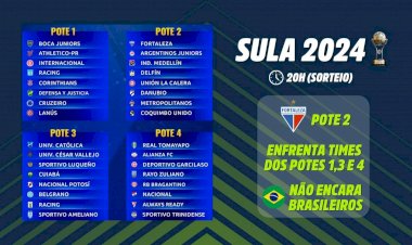 Tabela da Sul-Americana 2024: veja data e hora dos jogos do Fortaleza